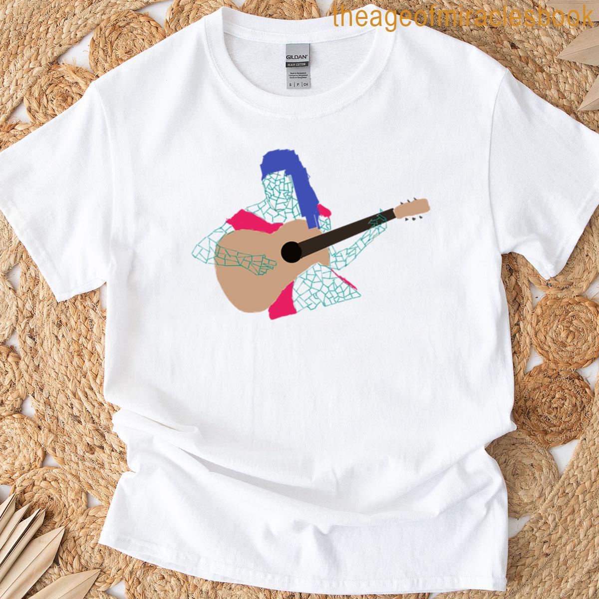 Songstress Guitar Player Tee T-shirt