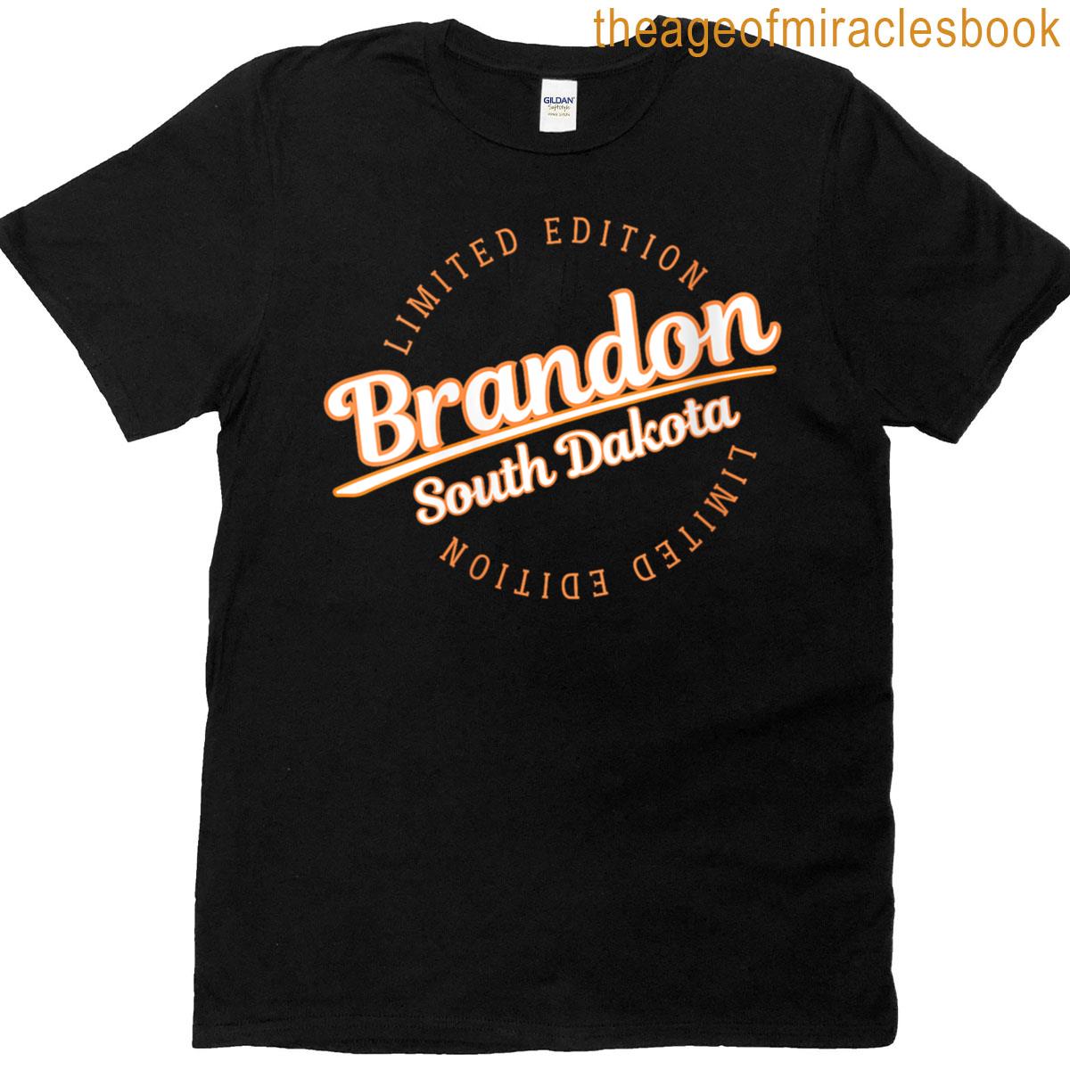 Womens Retro Athletic Brandon Sd Apparel T-shirt