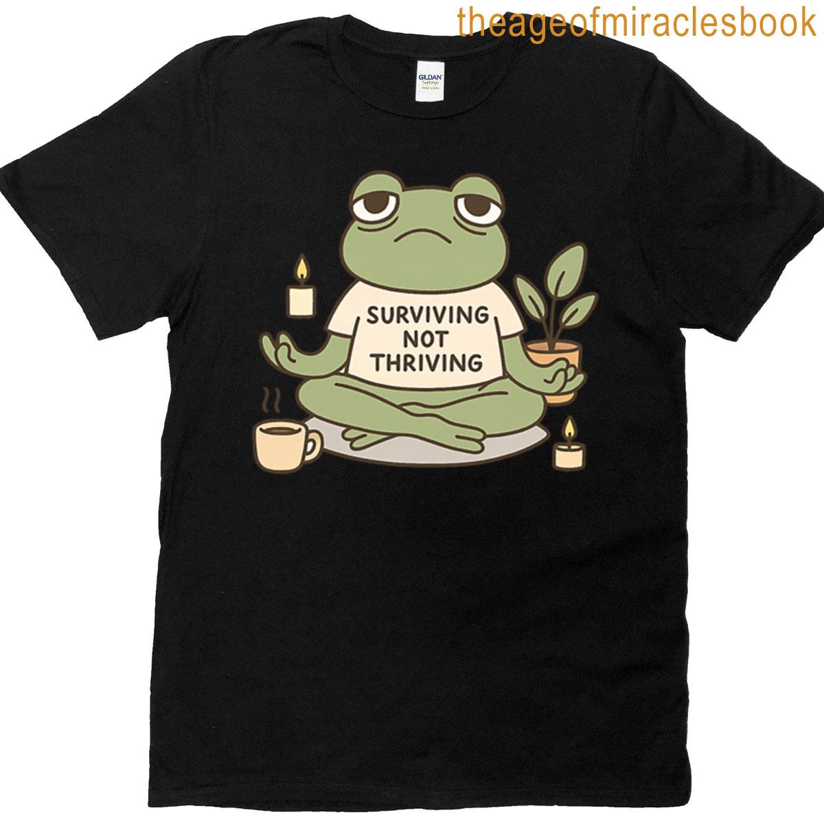 Anxious But Surviving Frog T-shirt