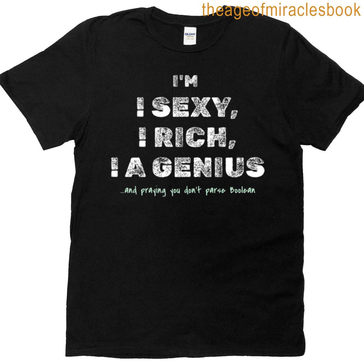 Boolean Logic Joke Programmer Humor Tee Oversized T-shirt