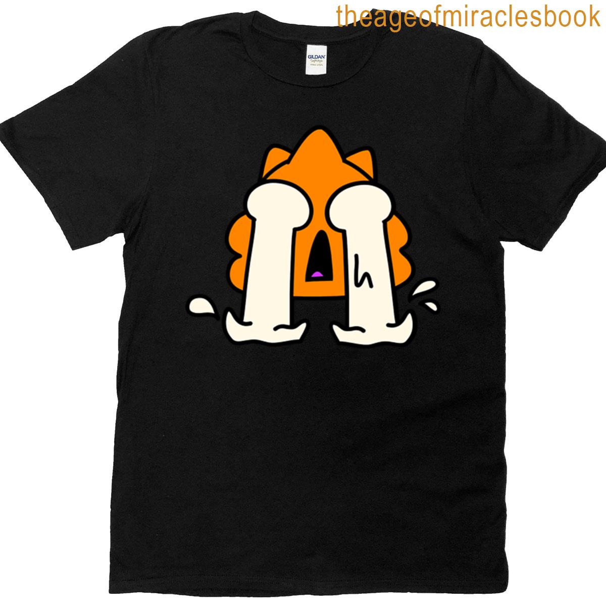 Dramatic Crying Cartoon Meme T-shirt