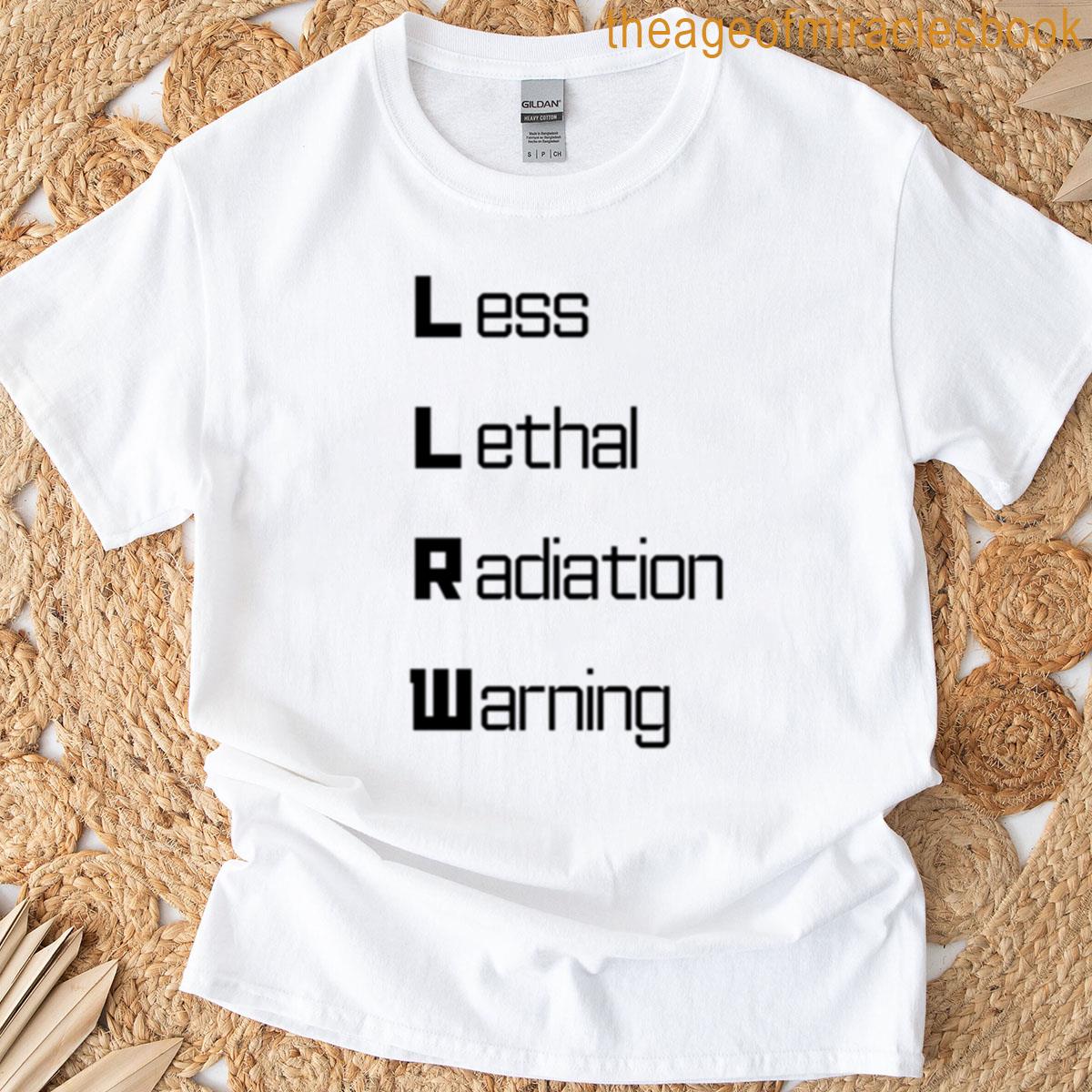 Funny Llrw Nuclear Engineering Acronym Pun Oversized T-shirt