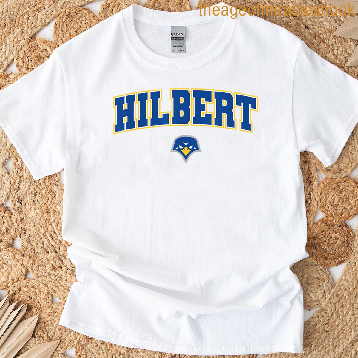 Hilbert College Hawks Arch Logo T-shirt