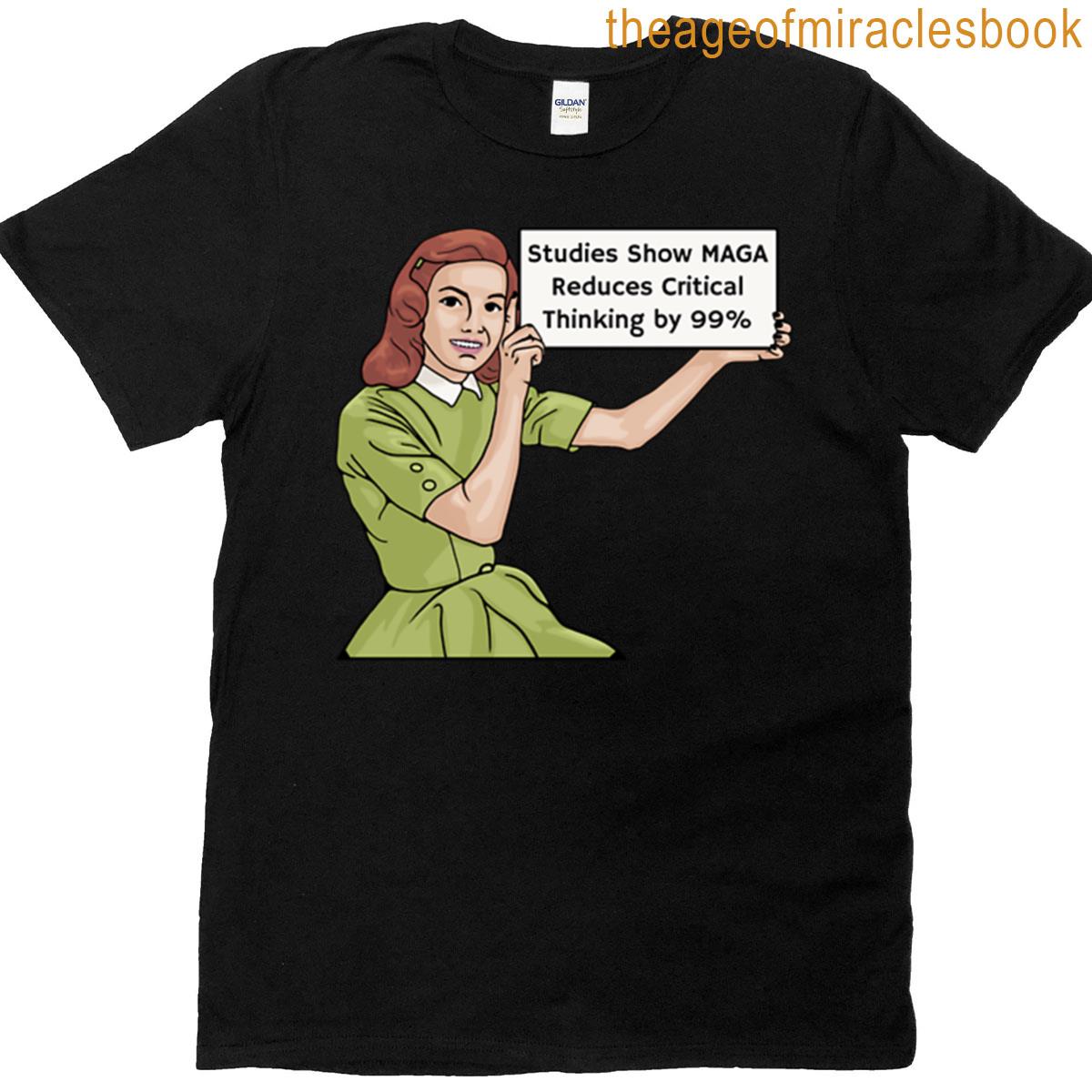 Maga Reduces Critical Thinking T-shirt
