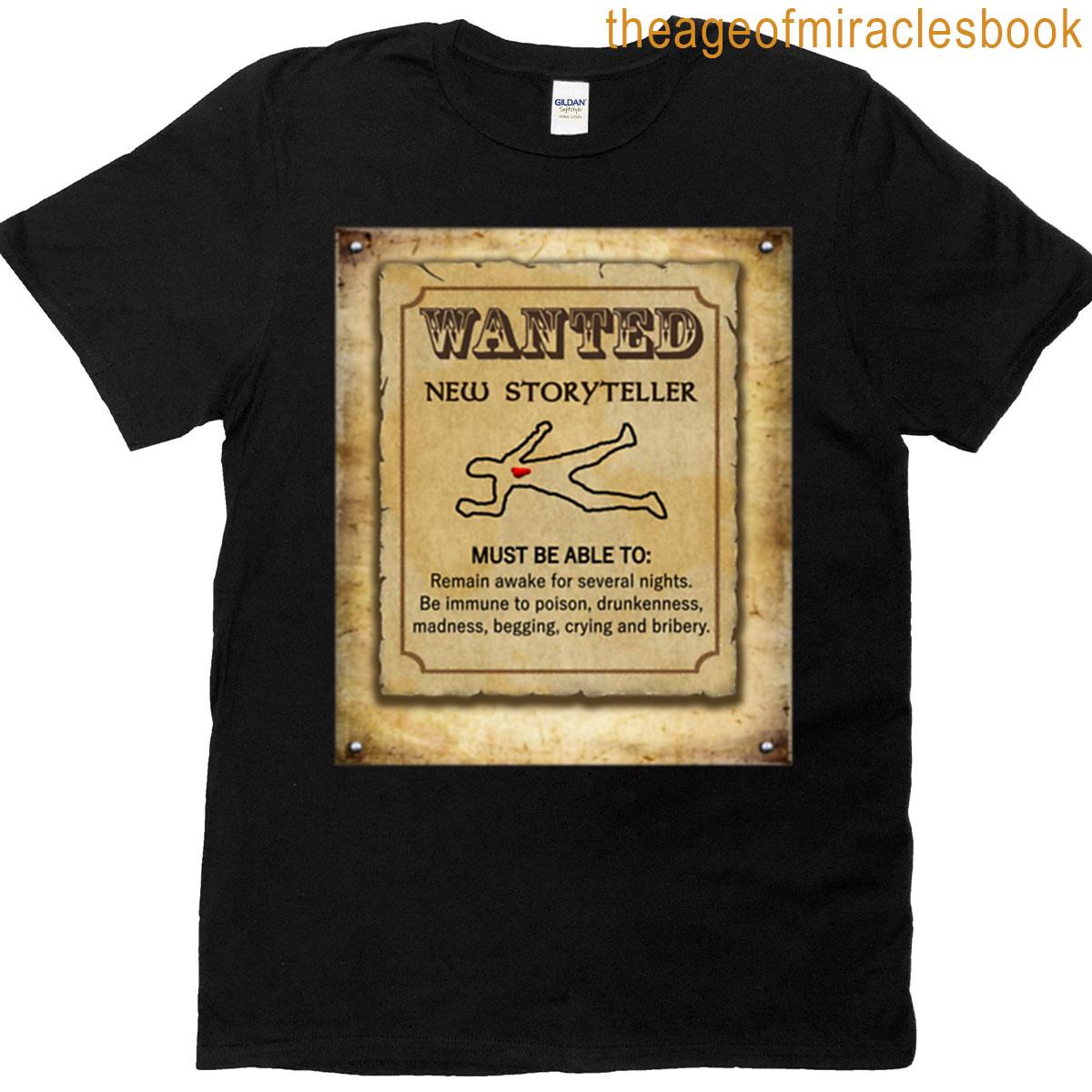New Storyteller Wanted Oversized T-shirt