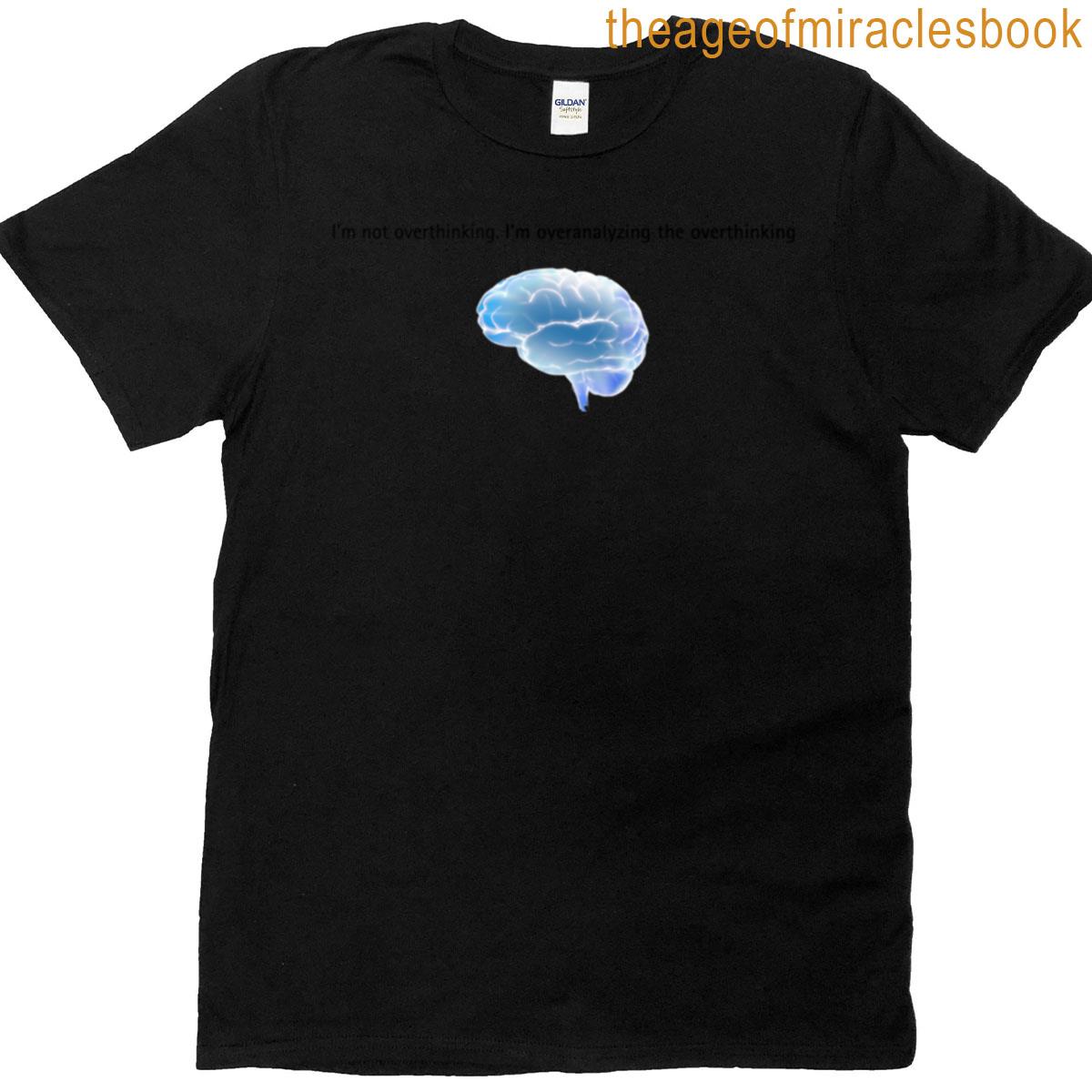 Overthinking Quote Oversized T-shirt