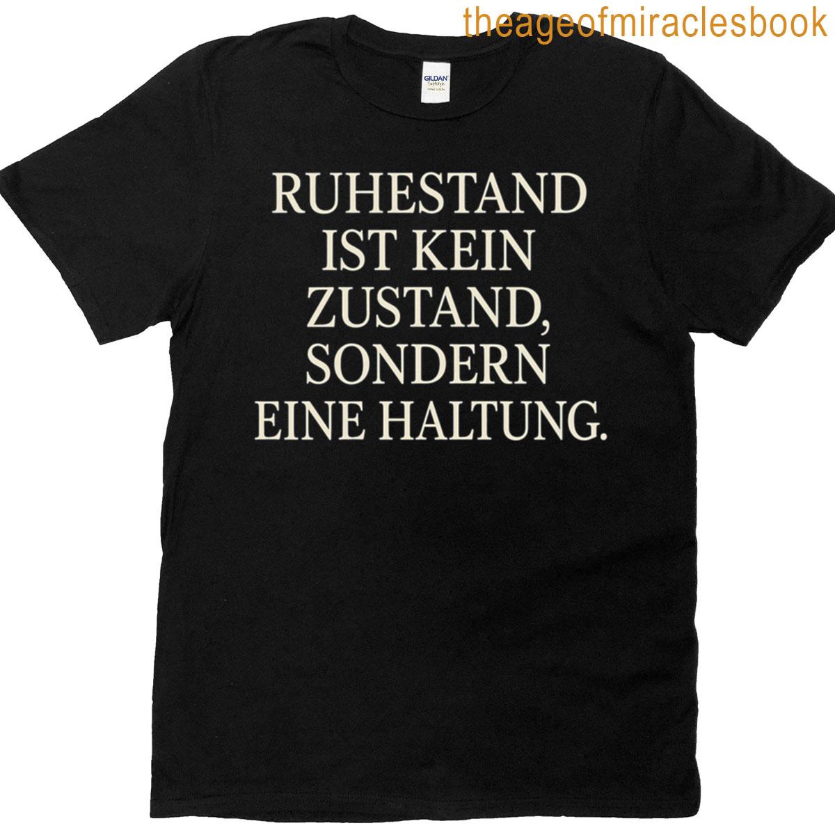 Retirement Is An Attitude T-shirt