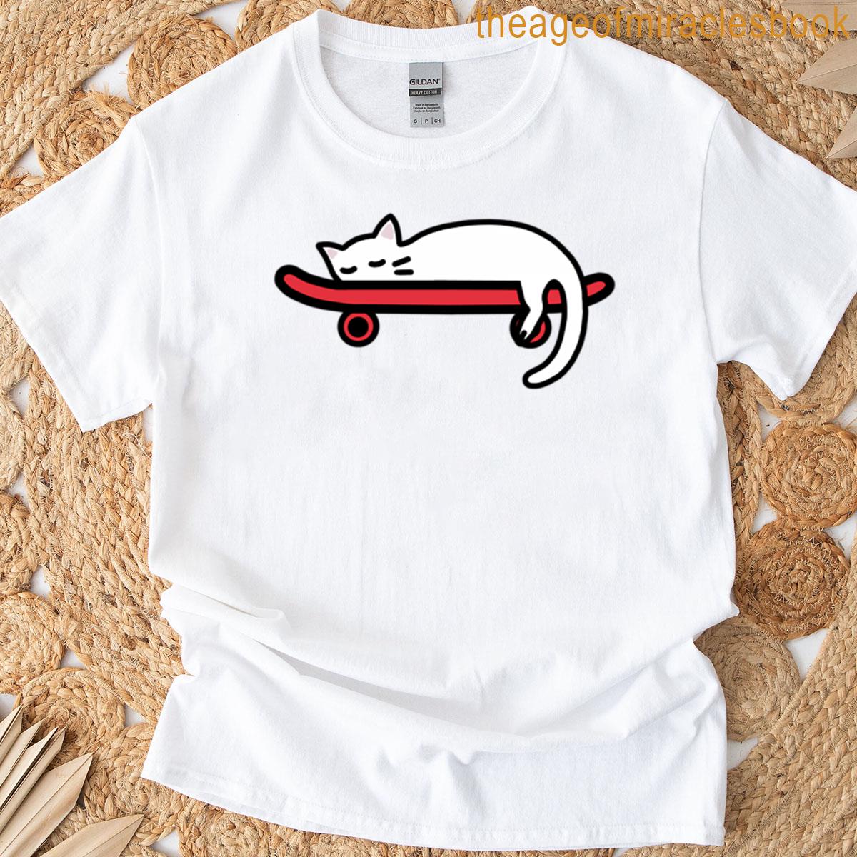 Skate Cat 004 T-shirt
