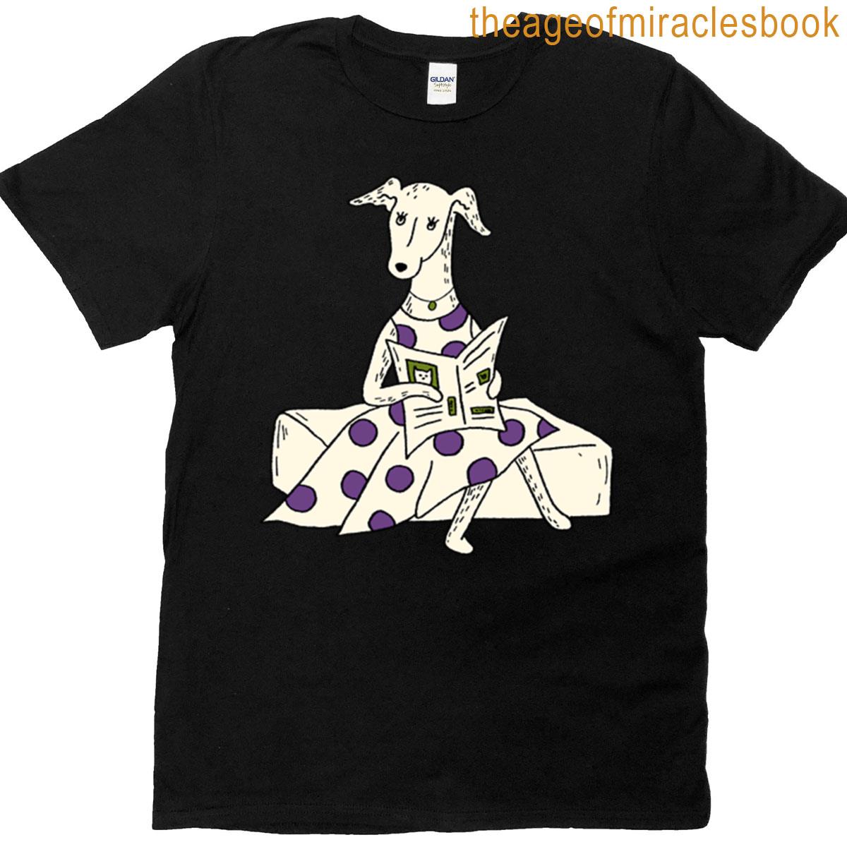 Stylish Italian Greyhound Oversized T-shirt