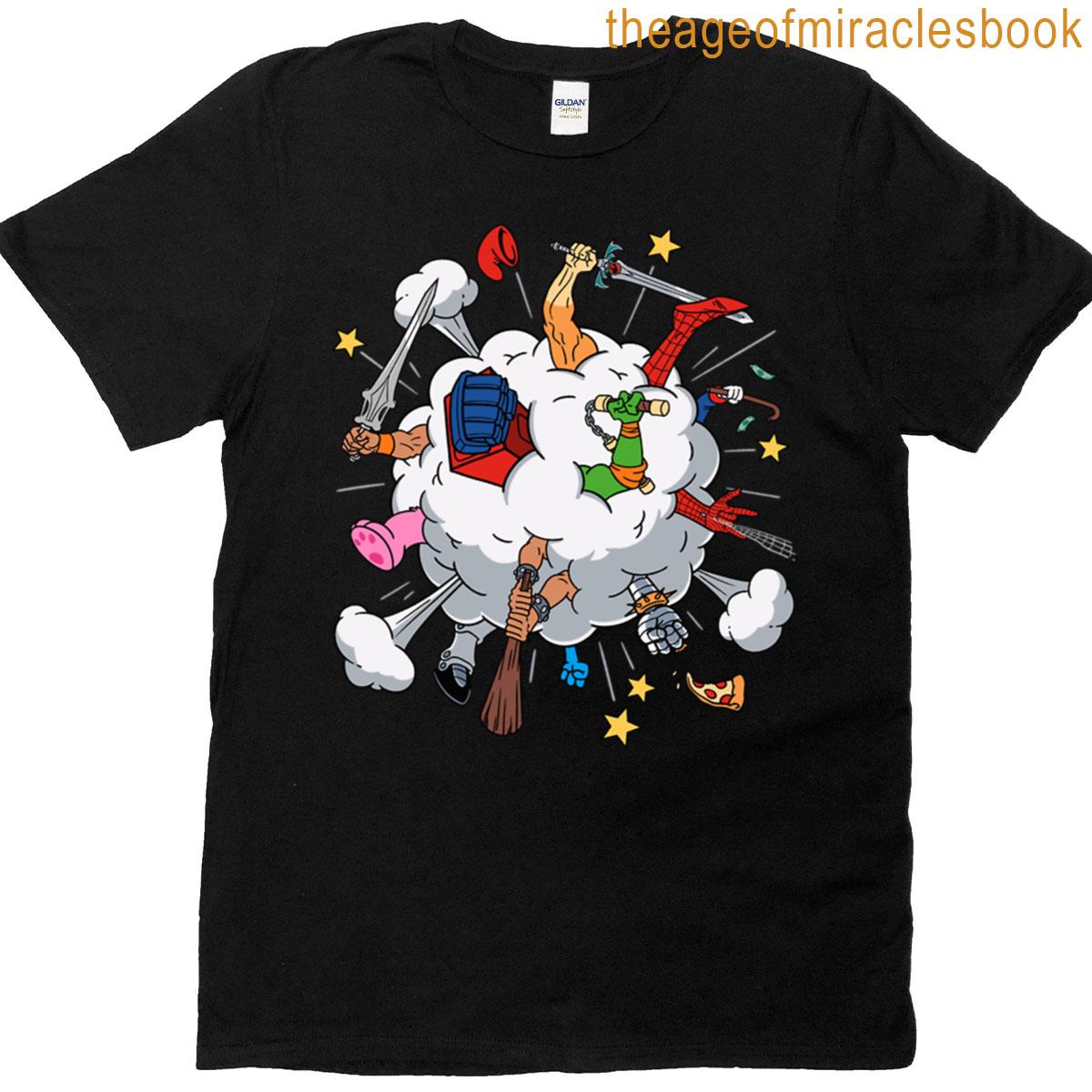 80s Toon Fight T-shirt