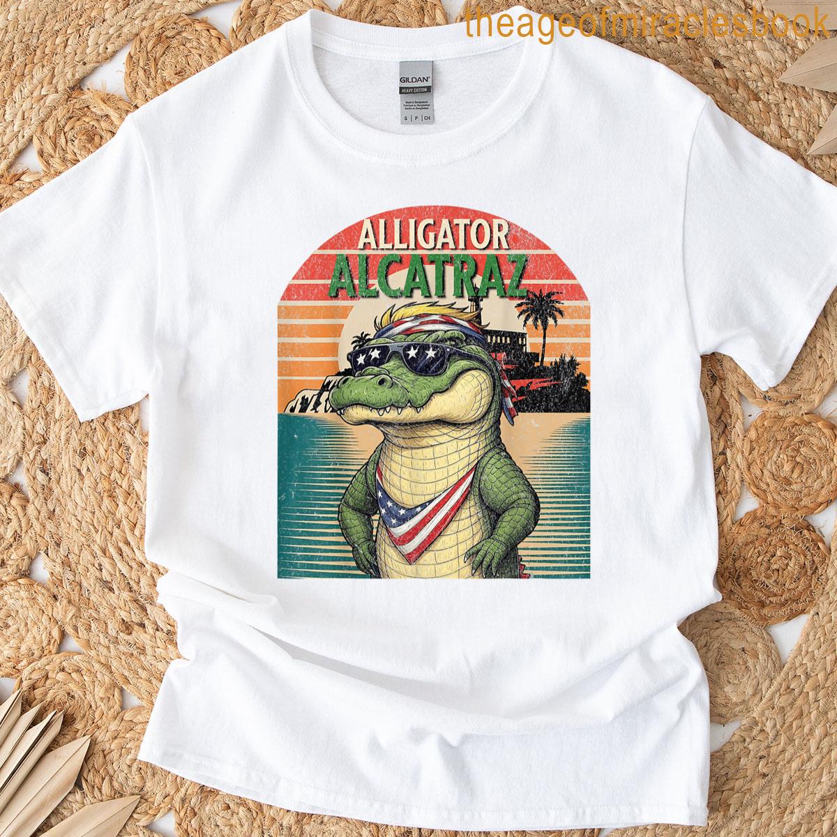 Alligator Alcatraz Funny T-shirt