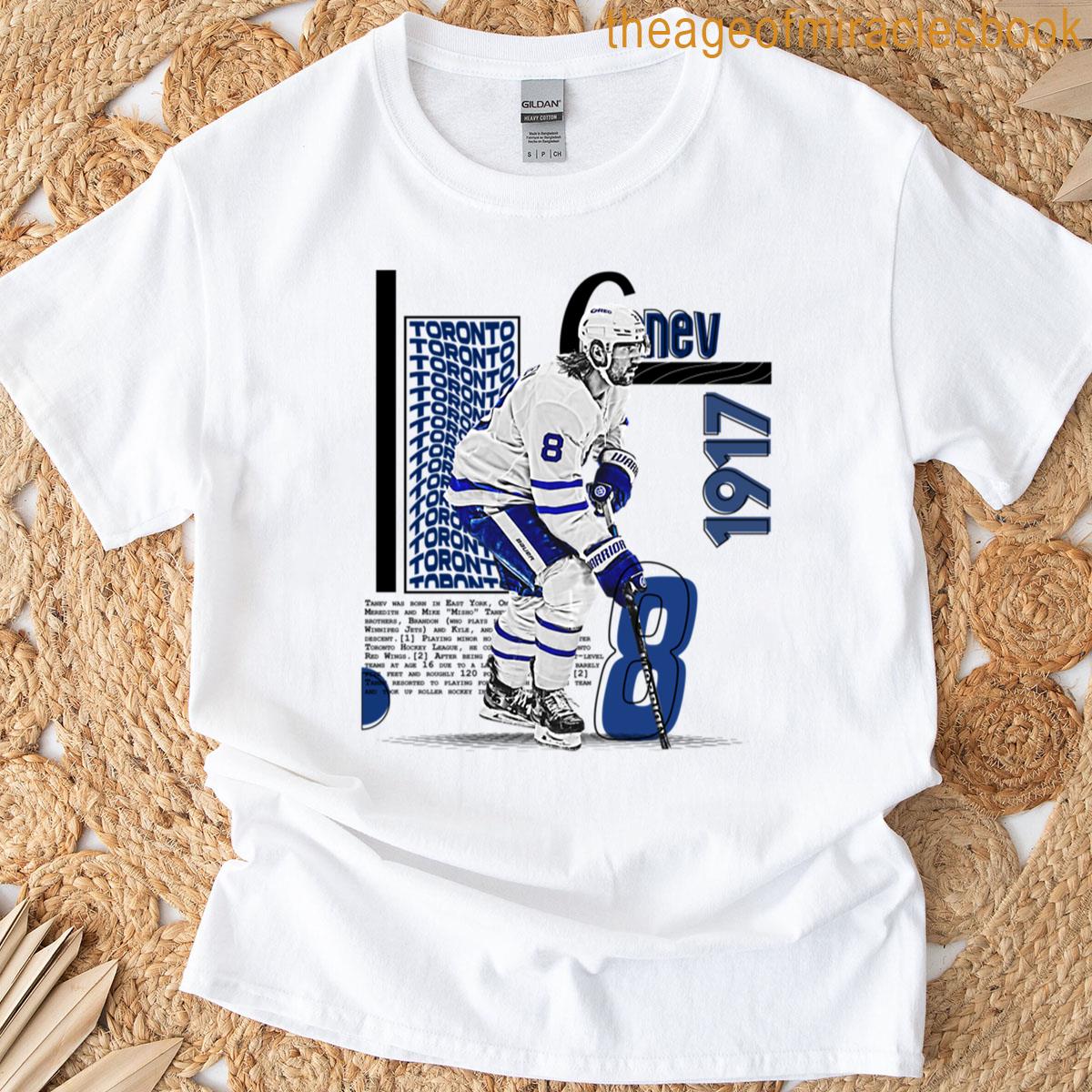 C Tanev Hockey Player Design T-shirt