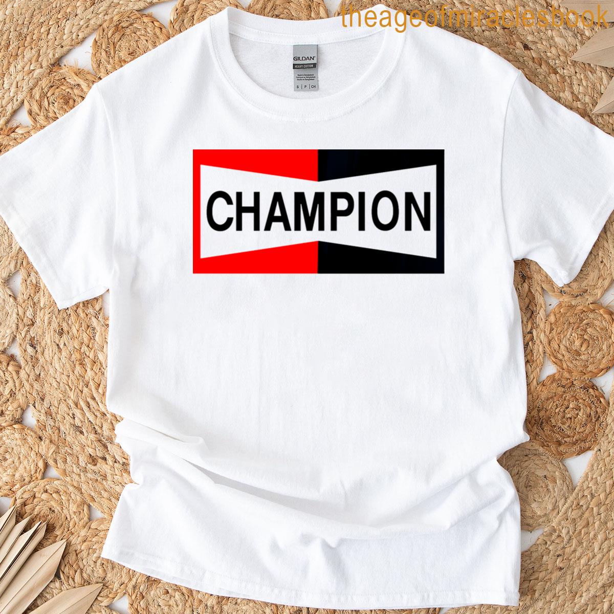 Champion Brad Pitt Hollywood T-shirt