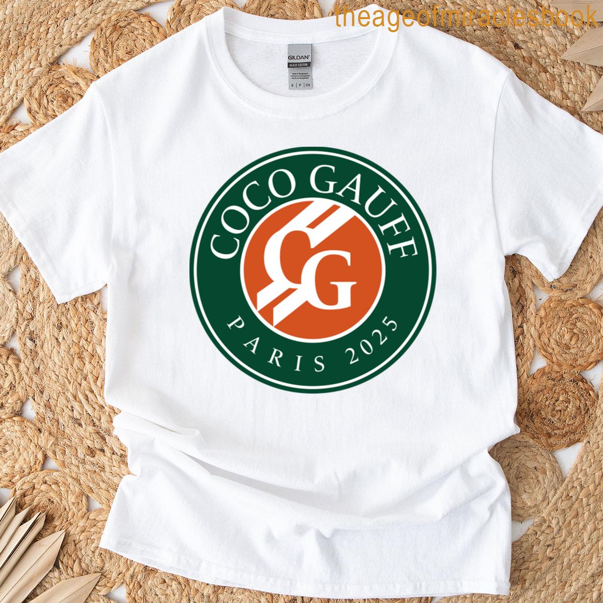 Coco Gauff Paris 2025 T-shirt