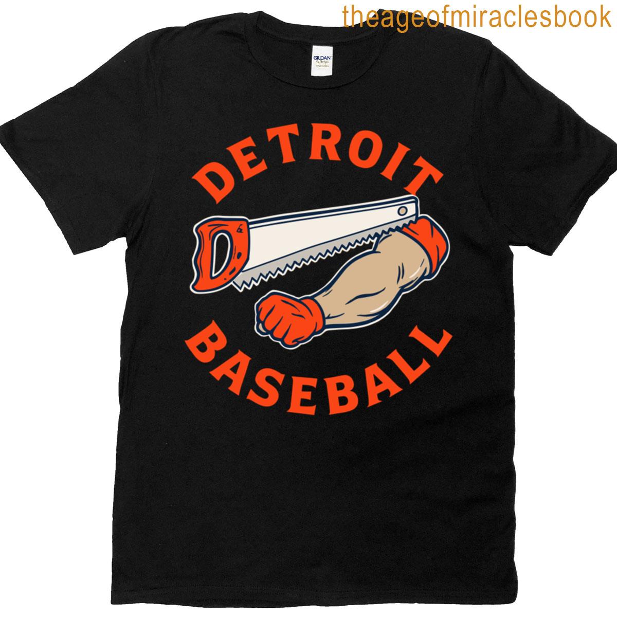 Detroit Tigers Bone Saw T-shirt
