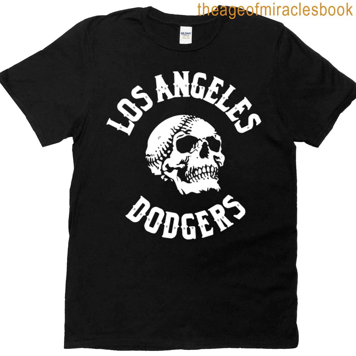 Dodgers Skull T-shirt
