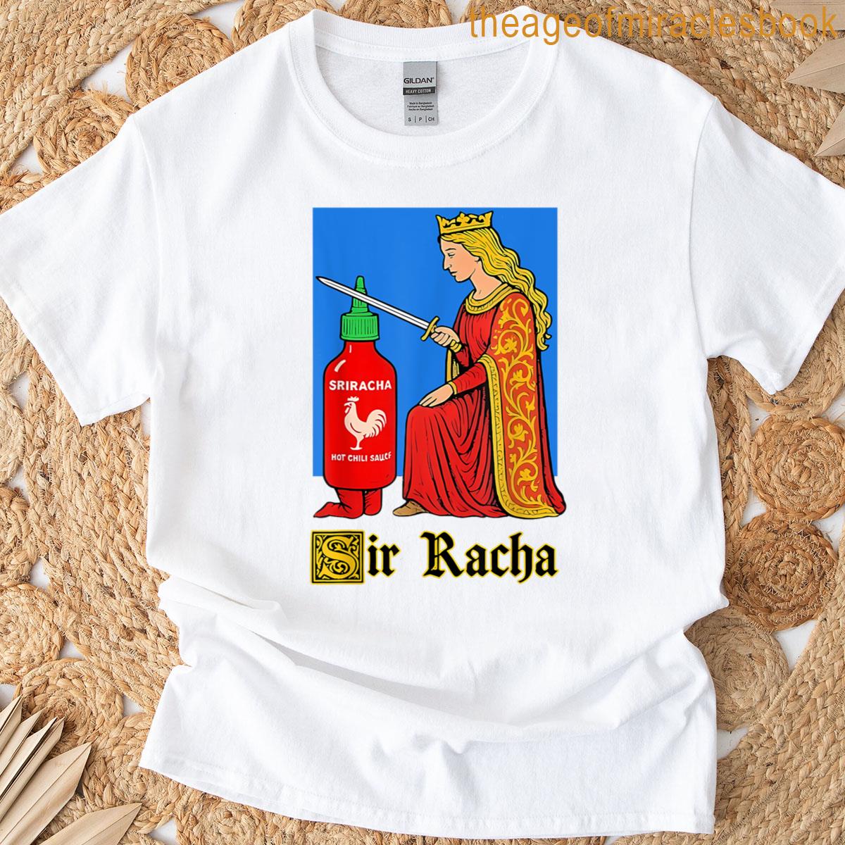 Funny Hot Sauce Medieval Art T-shirt
