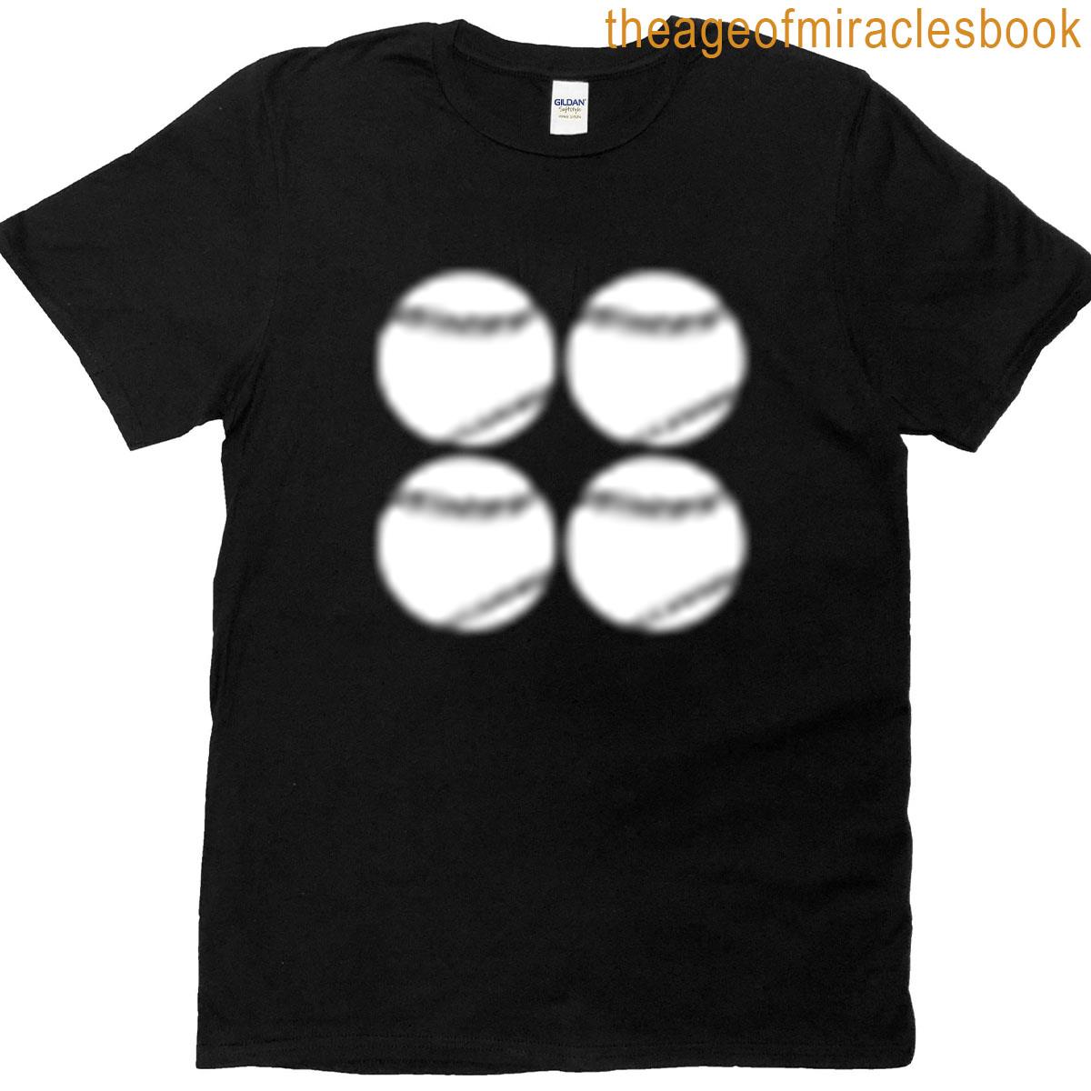 Hawaii White Baseball Fill Oversized T-shirt