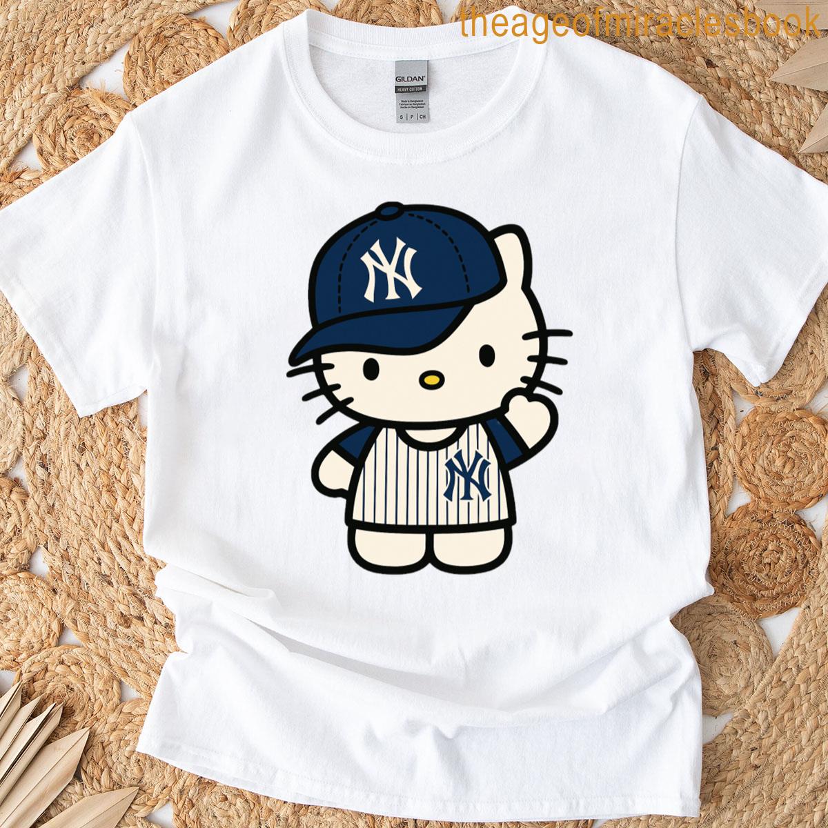 Hello Cat Yankees T-shirt
