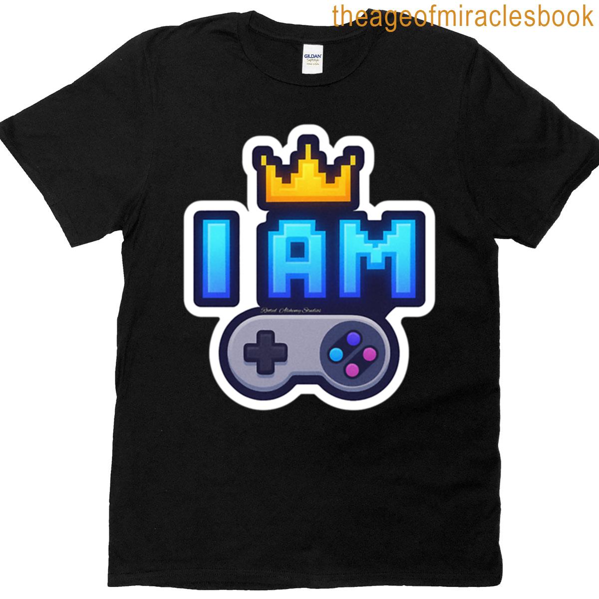 I Am Game Master Mode By Moses Nehemiah T-shirt