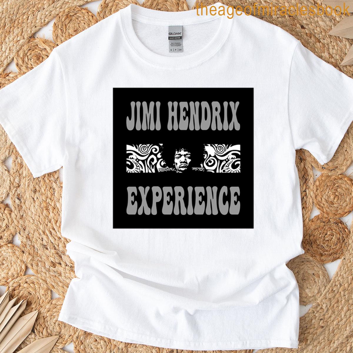 Jimi Hendrix Experience – Grayscale Oversized T-shirt