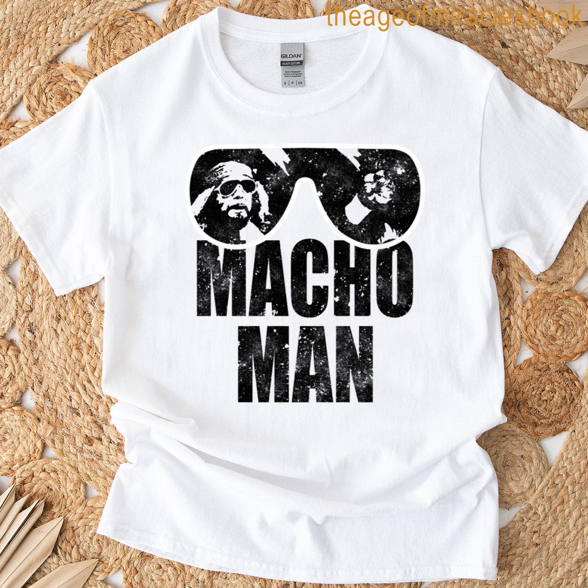 Macho Man – Distressed T-shirt