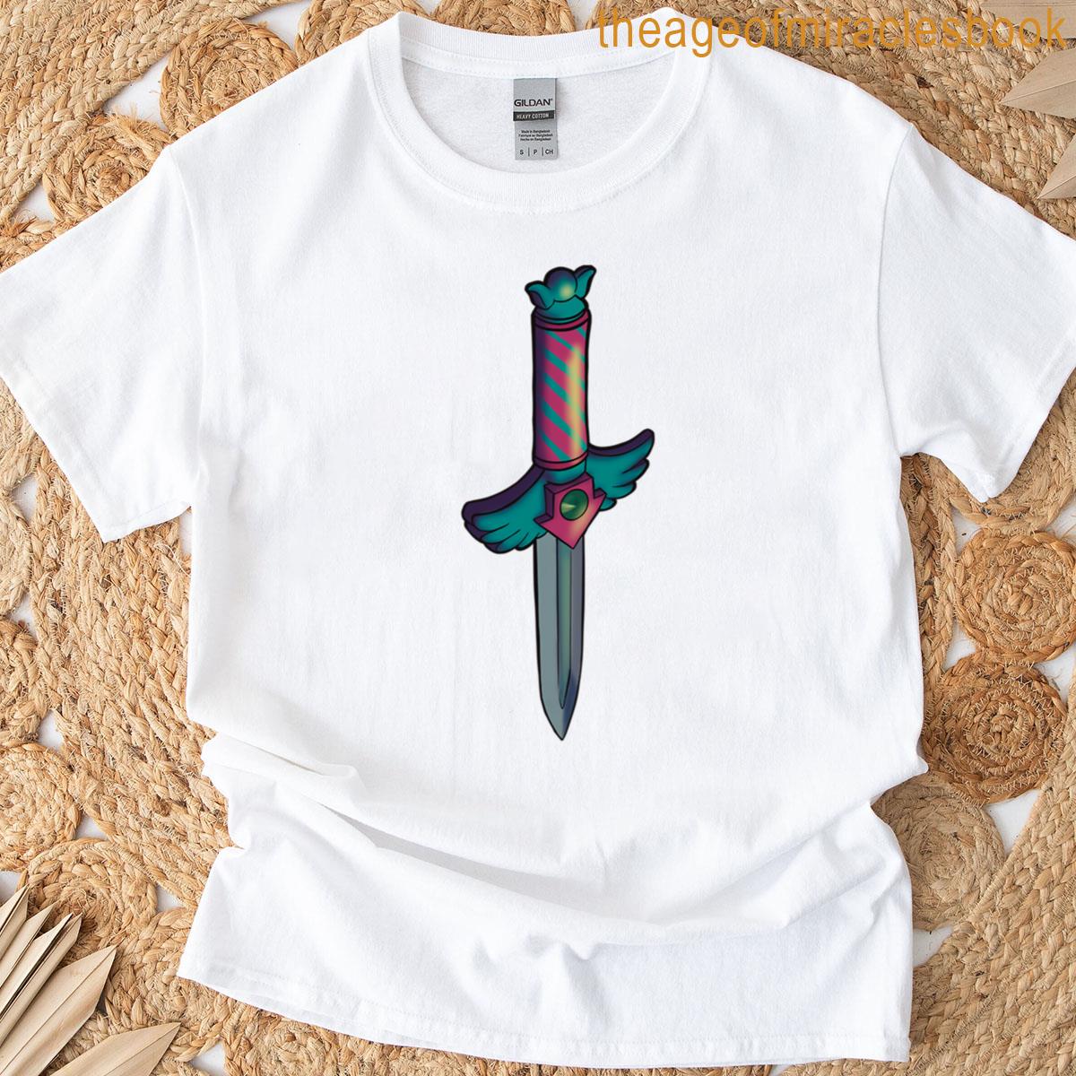 Magical Winged Knife Squid Oversized T-shirt