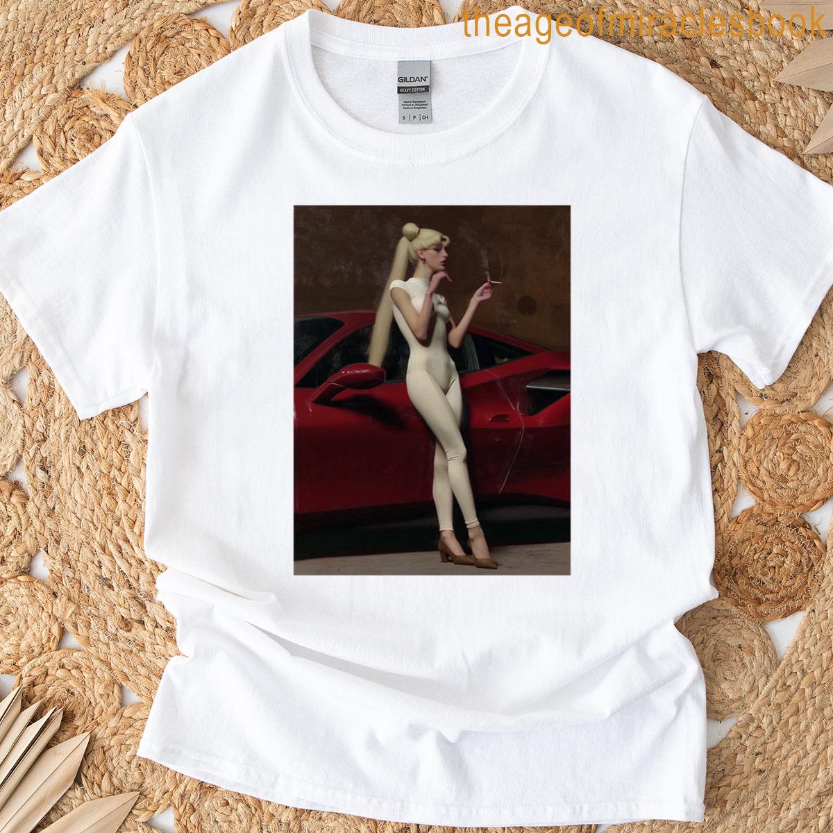 Moonlit Stillness In Cream Tones T-shirt