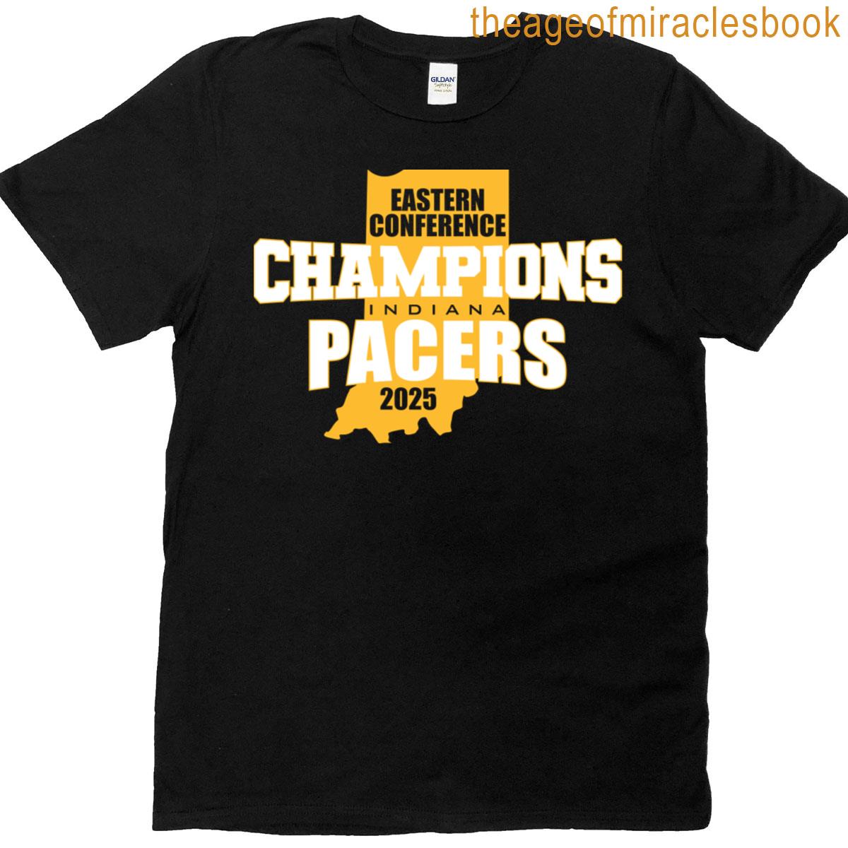 Pacers Eastern Conference Champions 2025 T-shirt