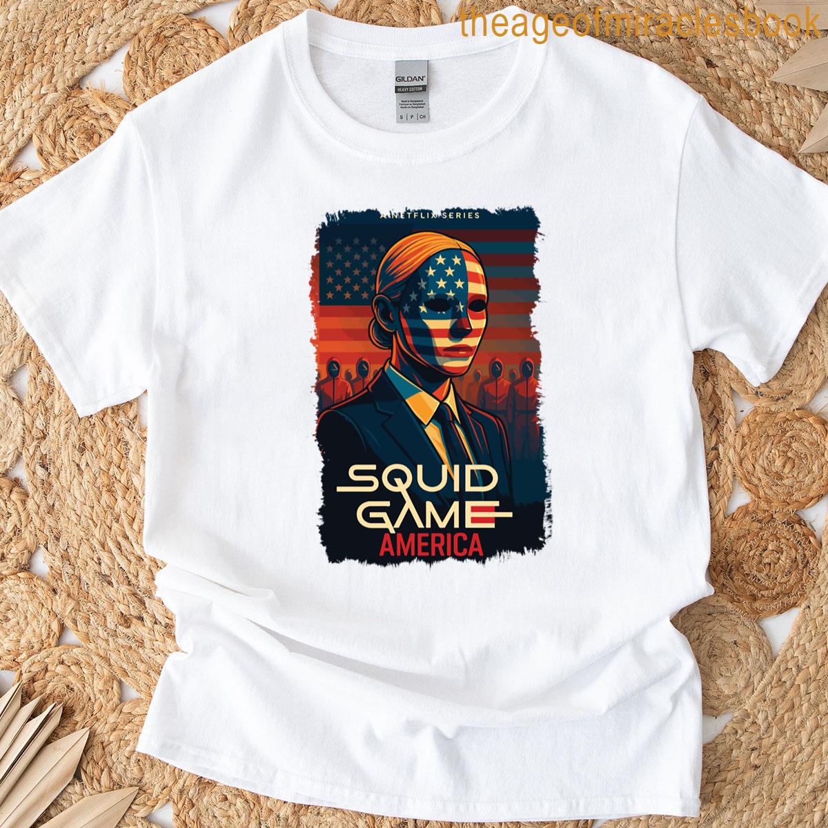 Squid Game America Reactions T-shirt