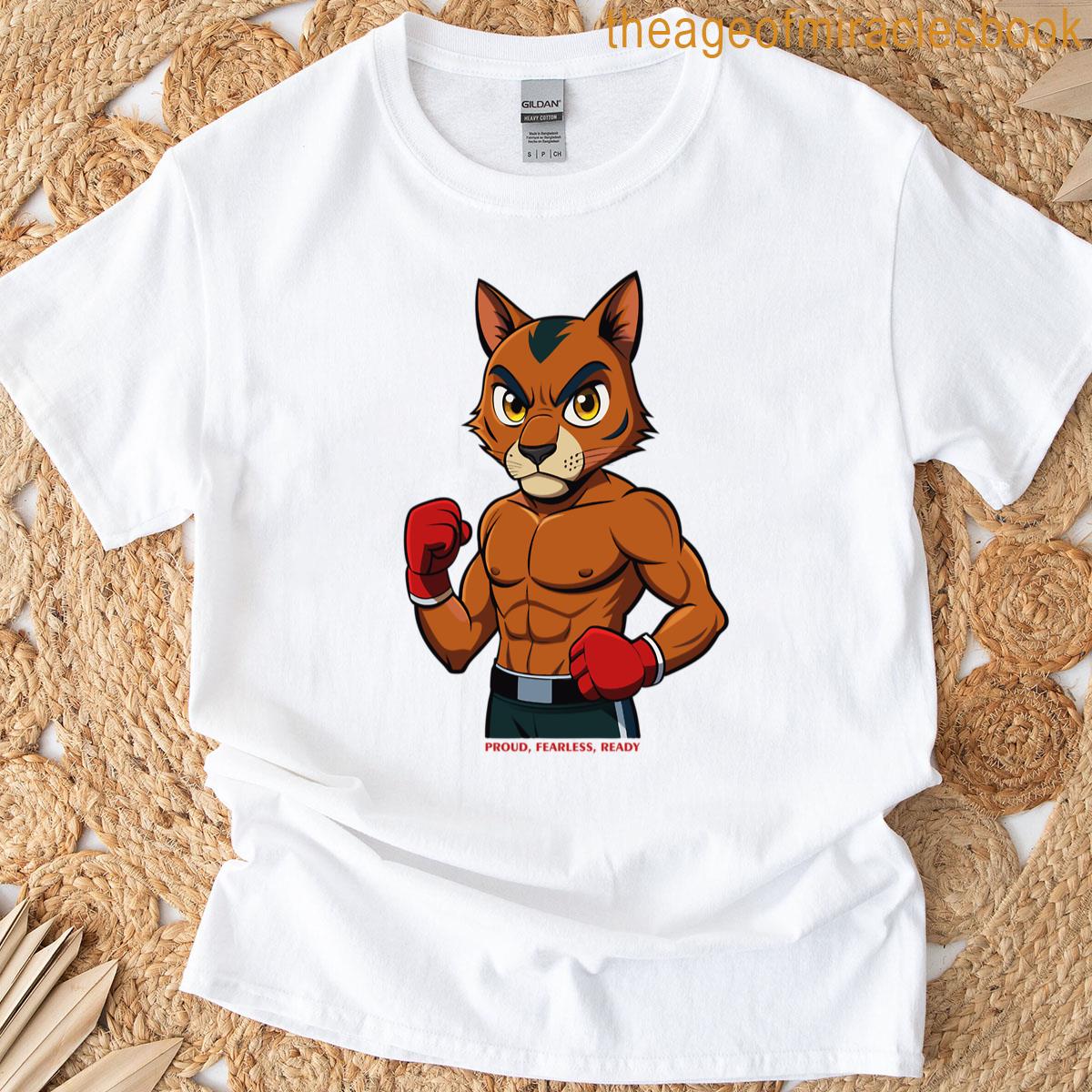 The Purrfect Fighter Oversized T-shirt