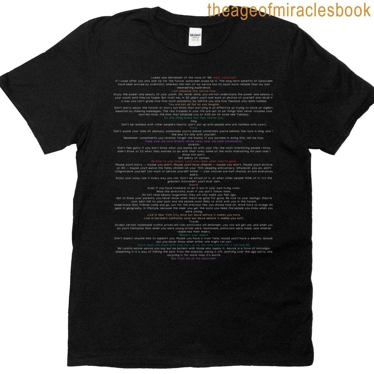 Wear Sunscreen T-shirt