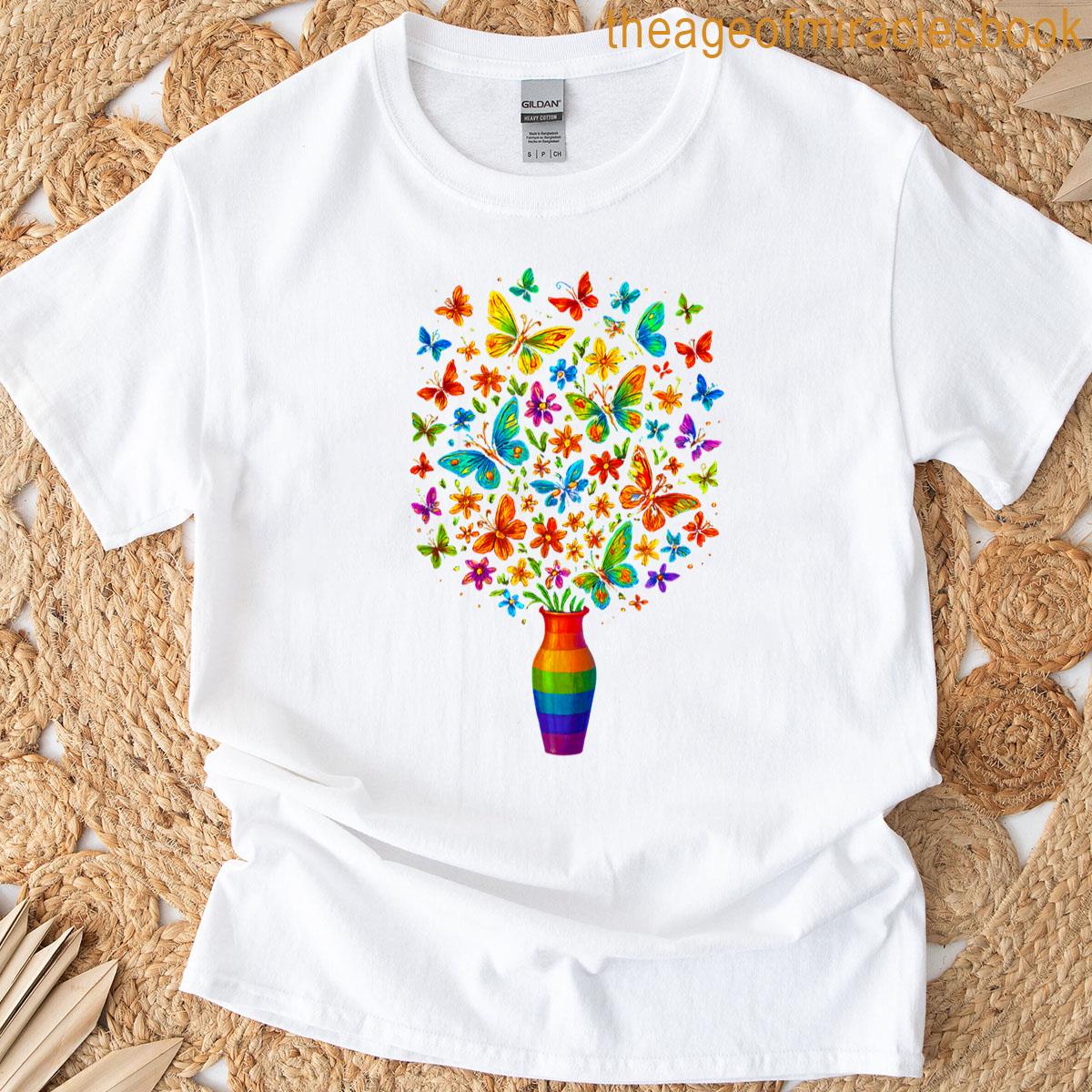 Whimsical Nature Bloom T-shirt