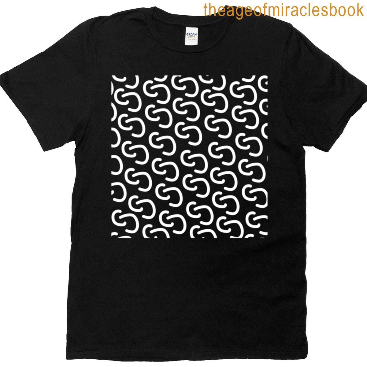 White Loincloth Patterns Oversized T-shirt