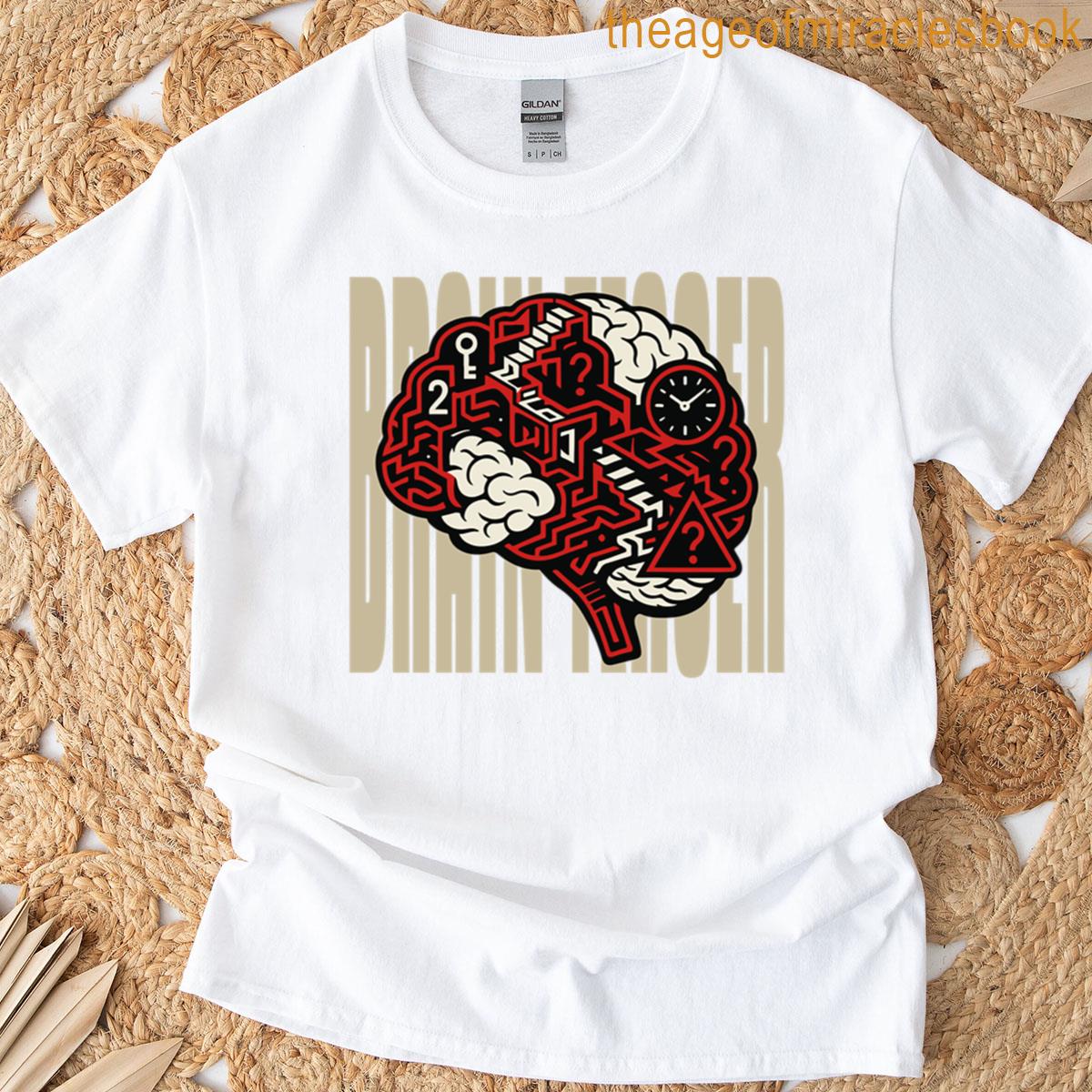Brain Teaser Illusion Design T-shirt