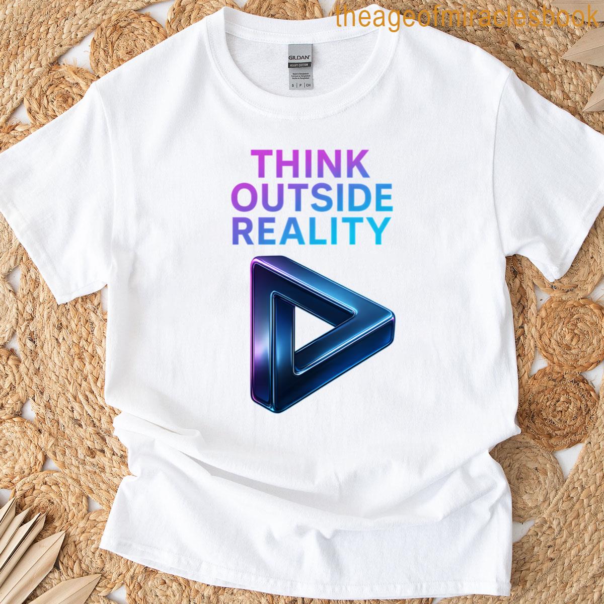 Brain Teaser Impossible Shapes Oversized T-shirt