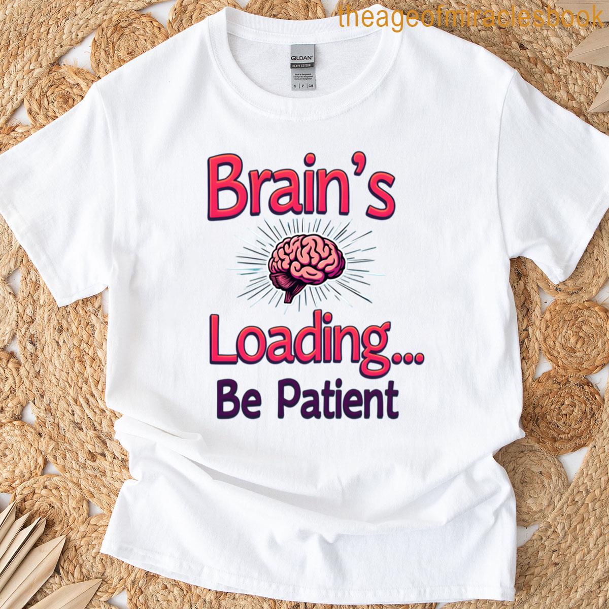 Brains Loading Funny Back To School Student Premium T-shirt