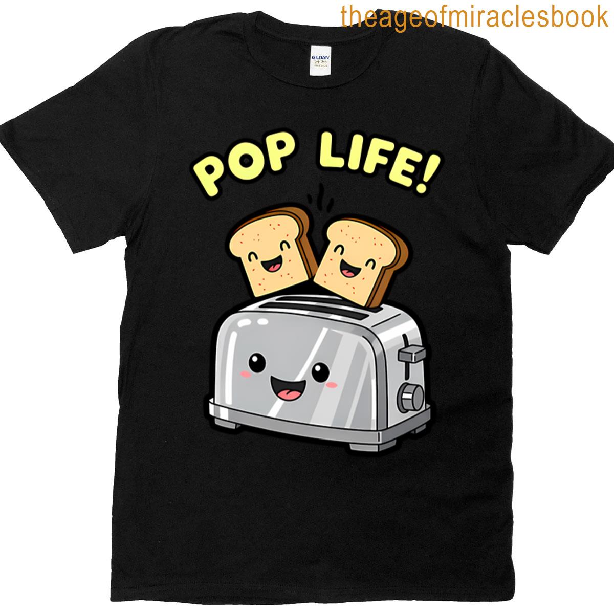 Breakfast Pop Life Toast Oversized T-shirt