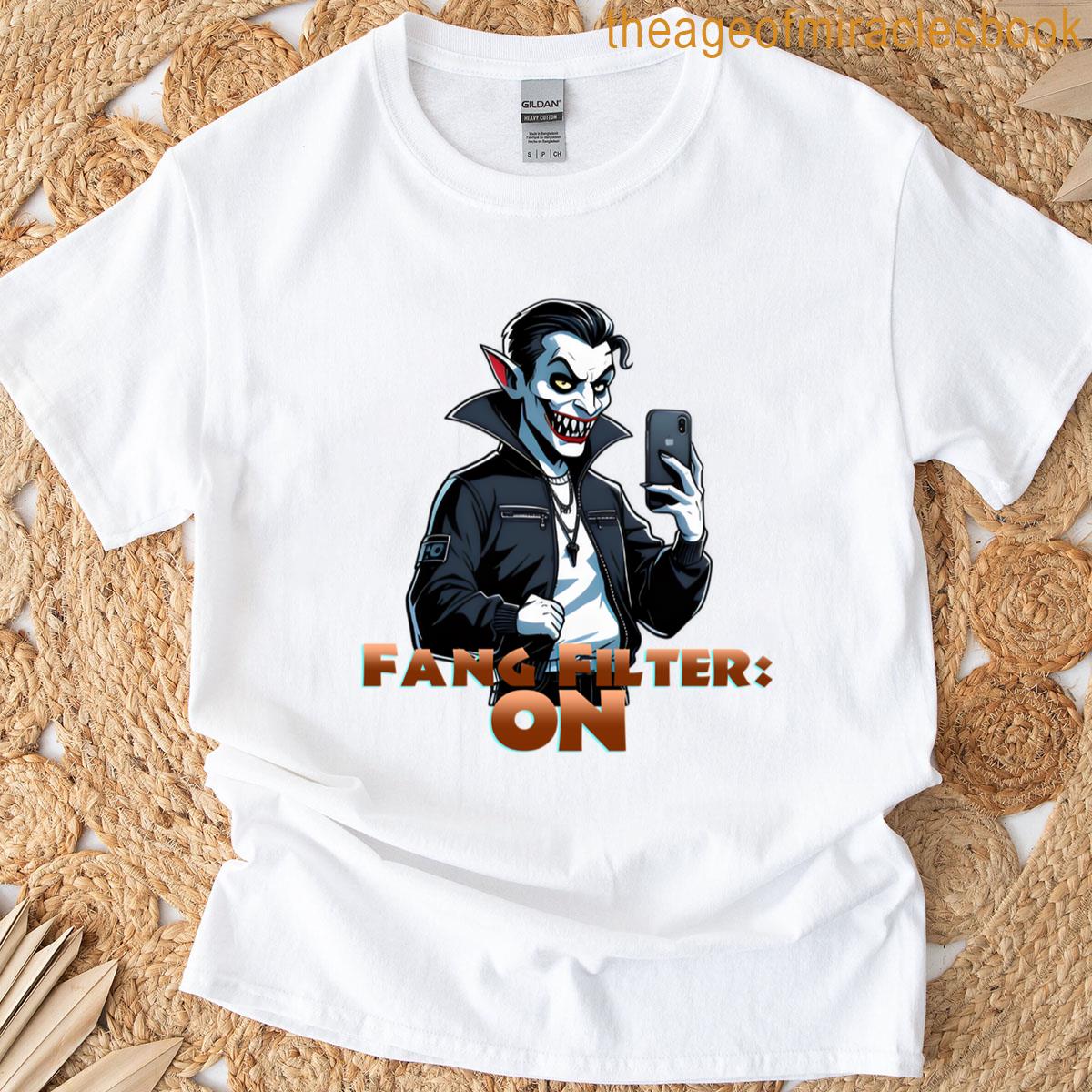 Fang Filter On T-shirt