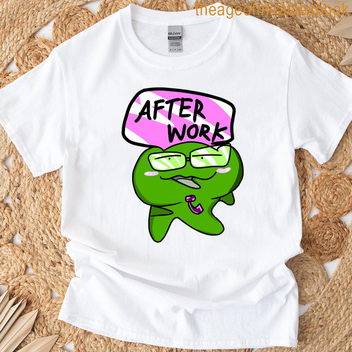 Happy Office Frog Dancing After Work T-shirt