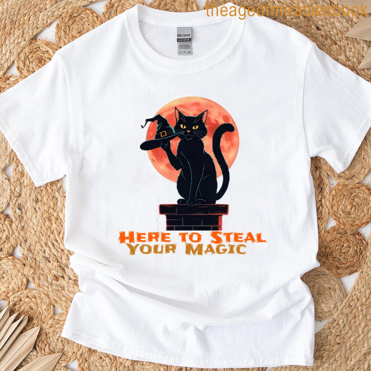 Here To Steal Your Magic Premium T-shirt