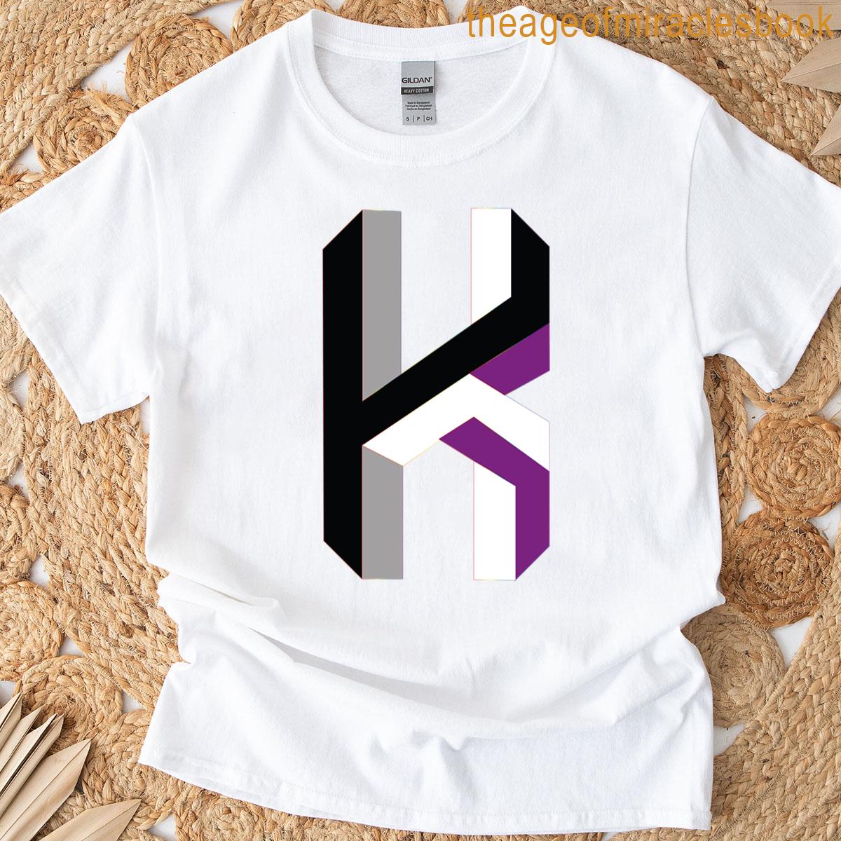 K Fitted Scoop T-shirt