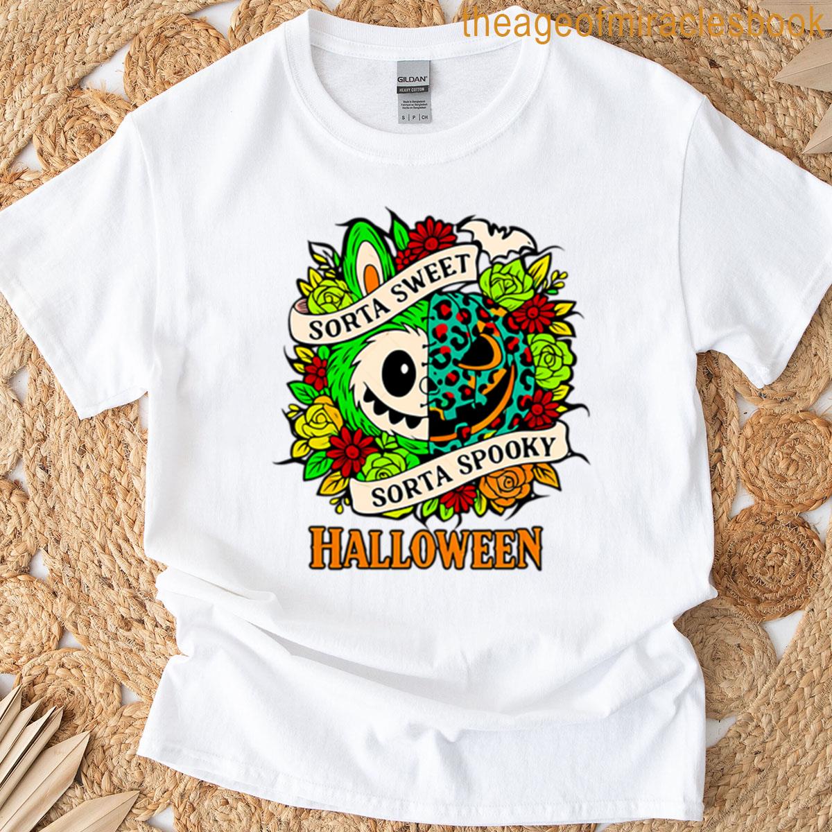 Labubu Halloween Green T-shirt