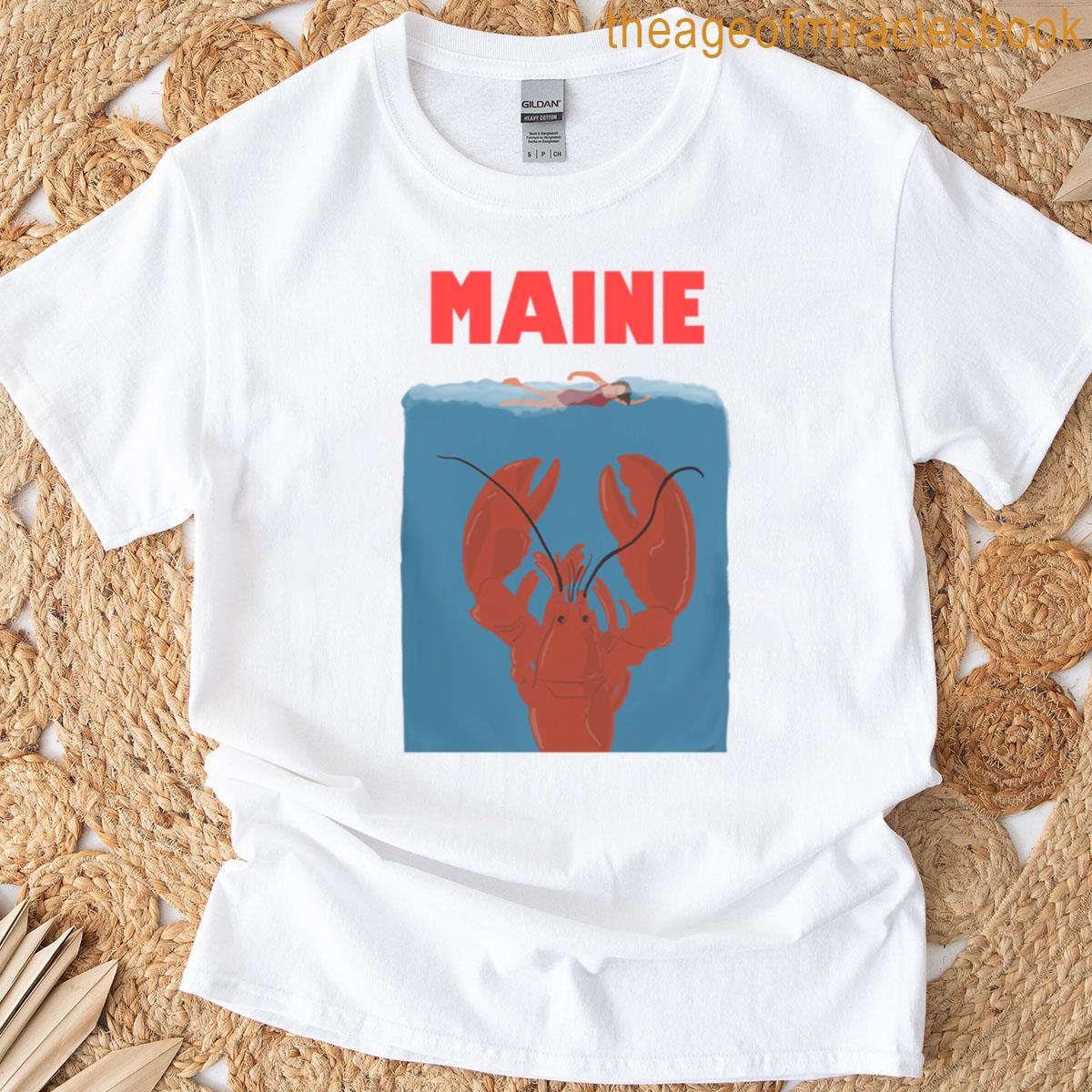 Maine Retro Coastal T-shirt