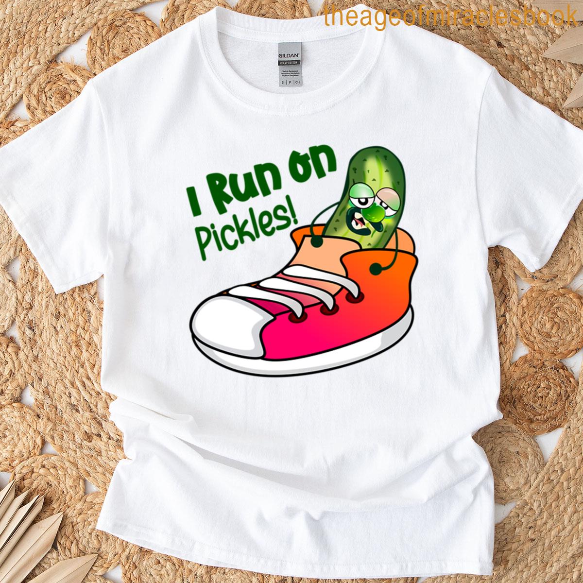 Runner Funny Cucumber T-shirt