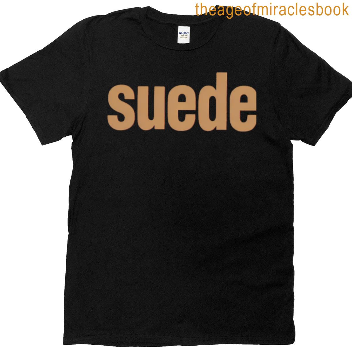 Britpop Throwback Suede Sound Graphic T-shirt