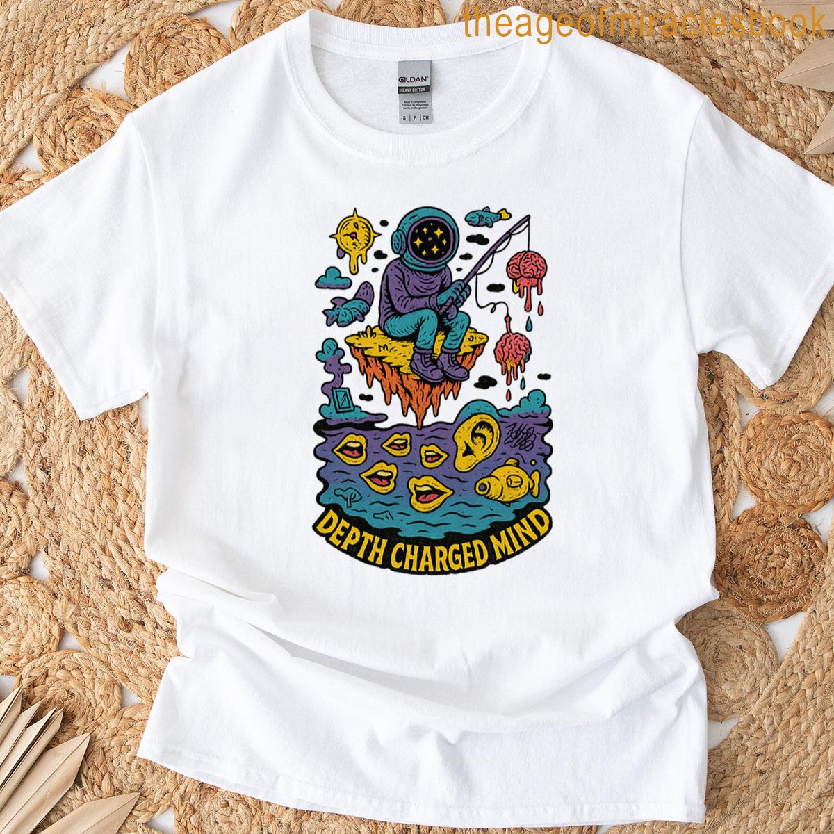 Depth Charged Mind – Fishing T-shirt