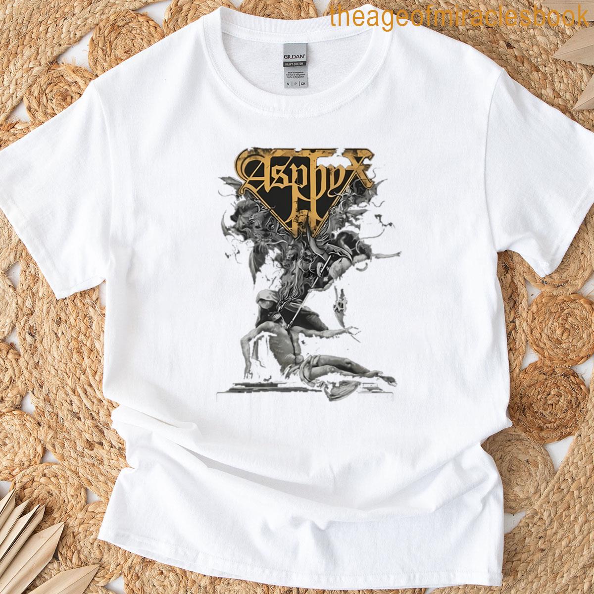 Doom Dust Asphyx Metal Art Graphic T-shirt