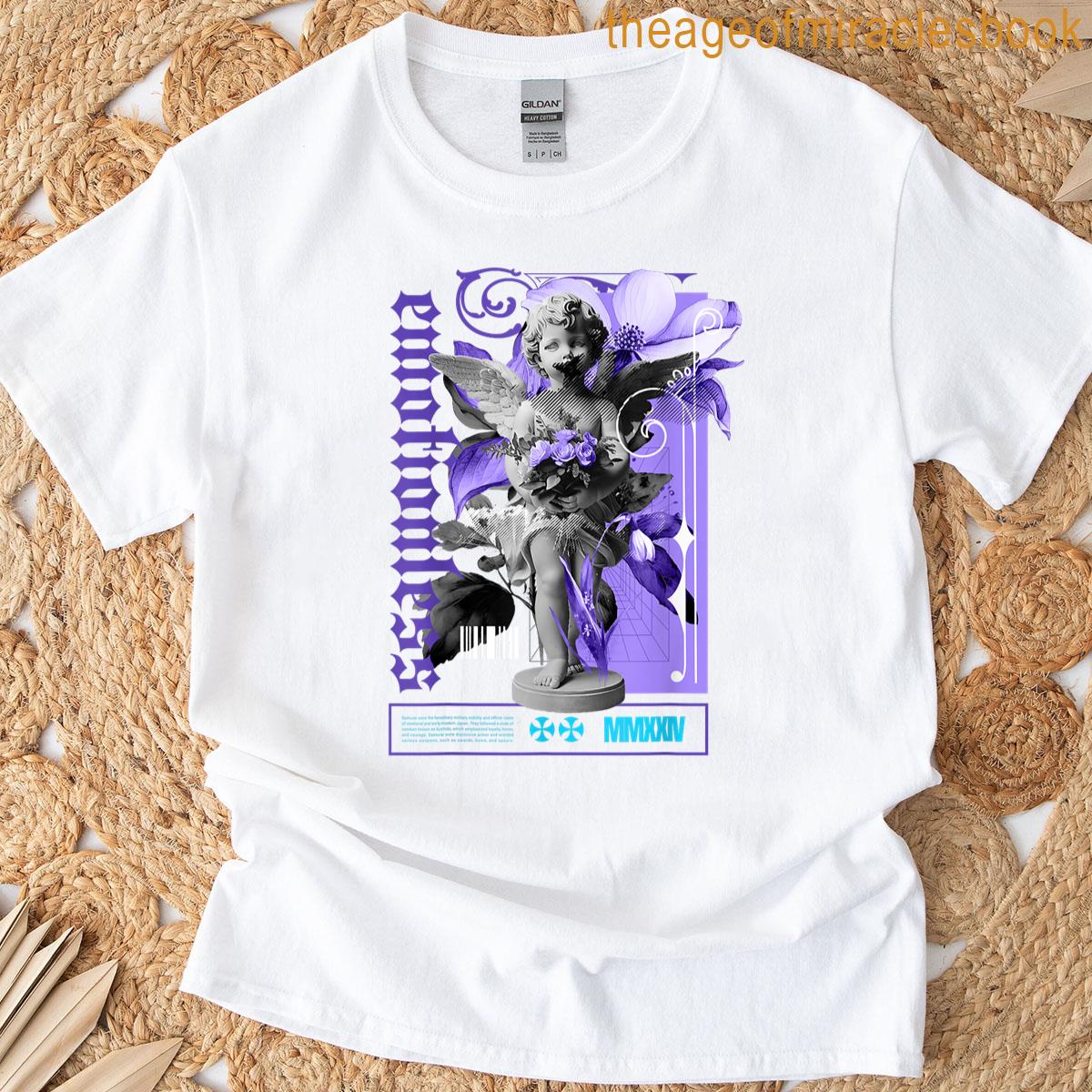 Emotionless 8 Aqua Matching Tee Color Match Graphic T-shirt