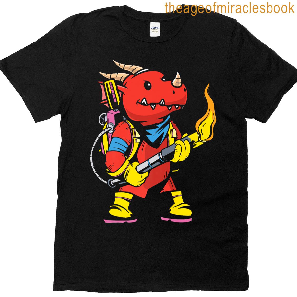 Flame Thrower Lover Flamethrower Hot Burn Premium T-shirt